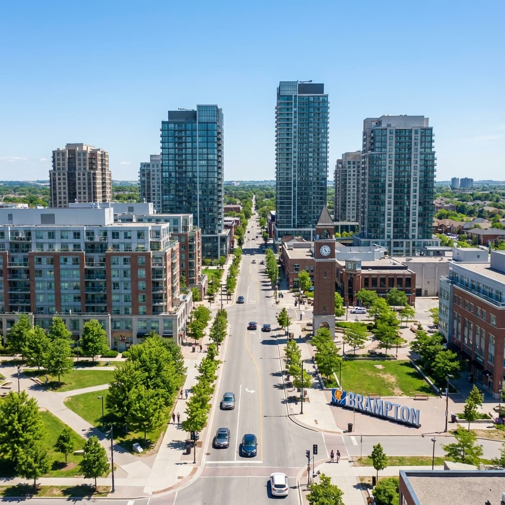Brampton cityscape - Professional cleaning services in Brampton